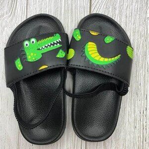 Toddler Boys Slides Sandals Shoes Water Beach Pool Shoes New 7/8‎